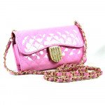 Wholesale iPhone 6 Plus Note 4 Universal Diamond Flip Wallet Strap Purse Case (Pink)